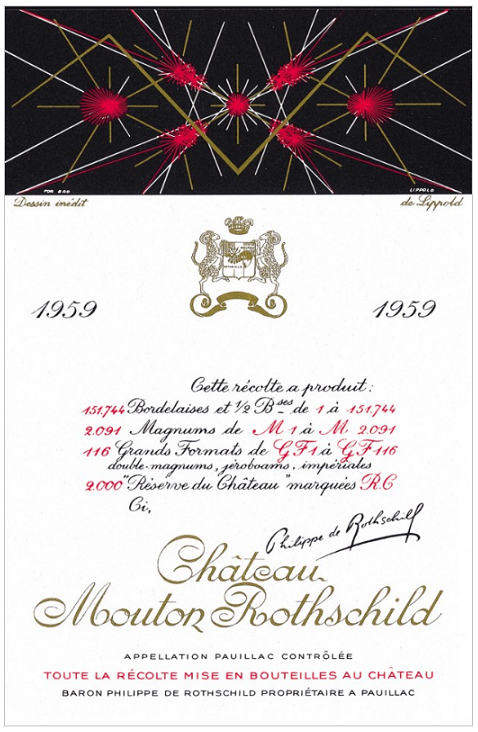 ムートンラベル 1959 リチャード・リッポルド / Richard Lippold