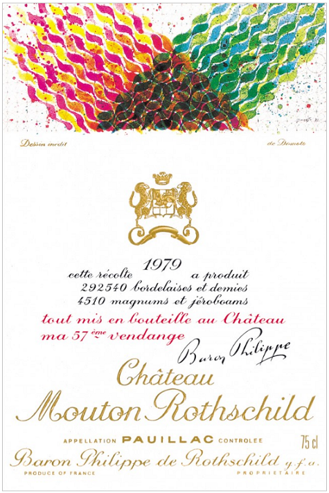 ムートンラベル 1979 堂本尚郎 / Domoto Hisao