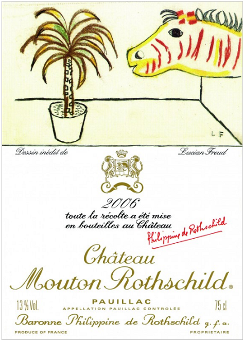 ムートンラベル 2006 ルシアン・フロイド / Lucian Freud