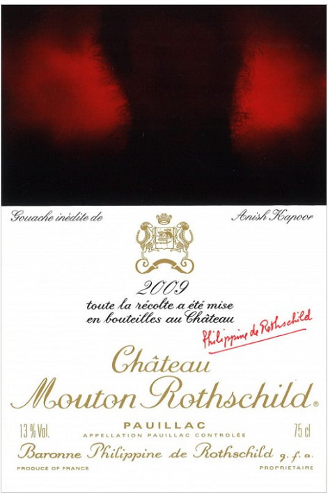 ムートンラベル 2009 アニッシュ・カプーア / Anish Kapoor