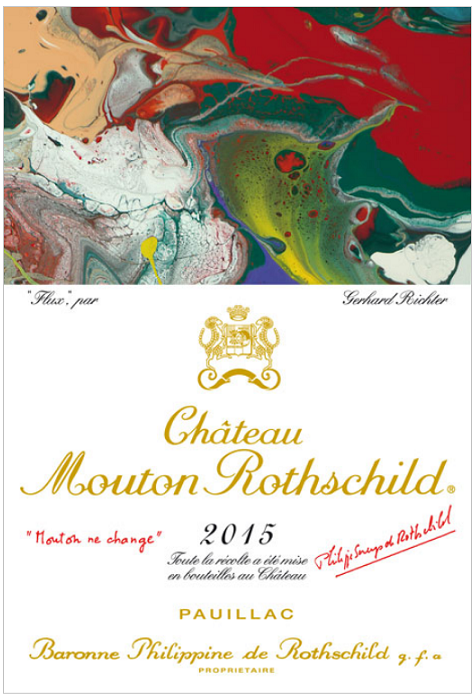 ムートンラベル 2015 ゲルハルト・リヒター / Gerhard Richter