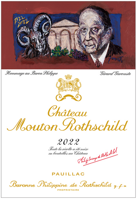 ムートンラベル 2022 ジェラール・ガルースト / Gérard Garouste