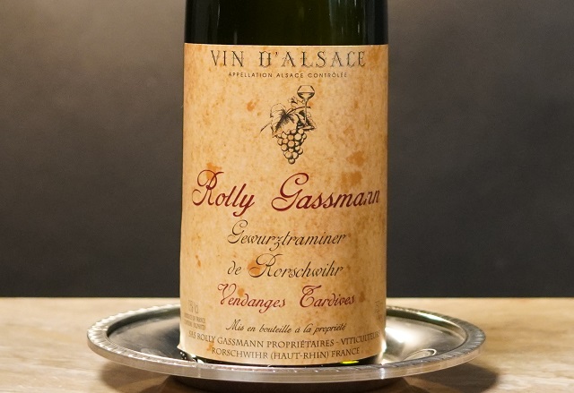 Alsace Gewurztraminer Vendanges Tartives Rocschwihr 2016 Rolly Gasmann